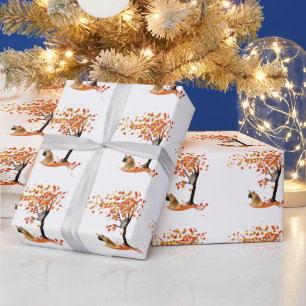 Frenchie My Spirit Animals Owl Frenchie Lovers Wrapping Paper