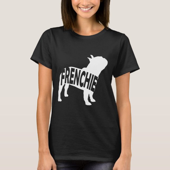 Frenchie Outline T-Shirt (Front)