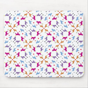 Frenchie Pattern Mouse Pad