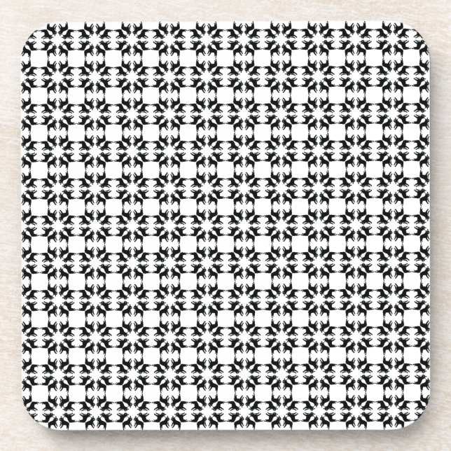 Frenchie Pattern pure Coaster (Front)