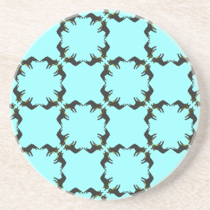 Frenchie Pattern pure Coaster