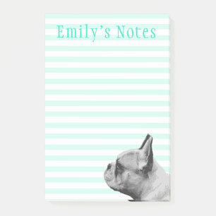 Frenchie   Personalized Post-it Notes