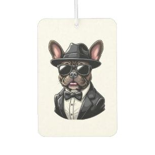Frenchie The Gangster Air Freshener