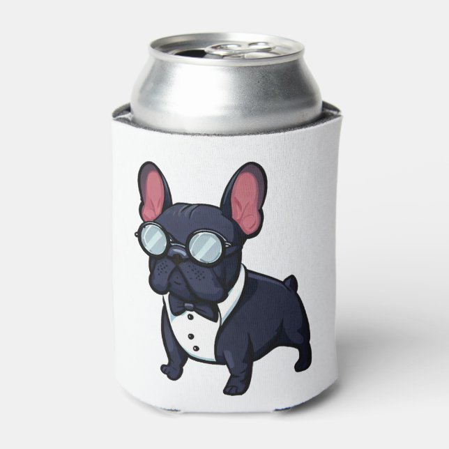 Frenchie The Gentlemen  Can Cooler (Can Front)