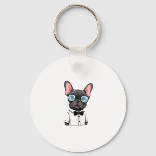 Frenchie The Gentlemen Copy (1) Keychain