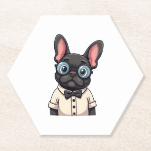 Frenchie The Gentlemen Copy (3) Paper Coaster