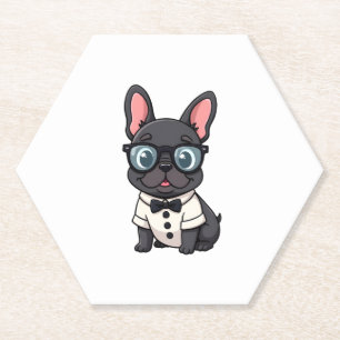 Frenchie The Gentlemen Copy (4) Paper Coaster