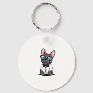 Frenchie The Gentlemen Copy (5) Keychain