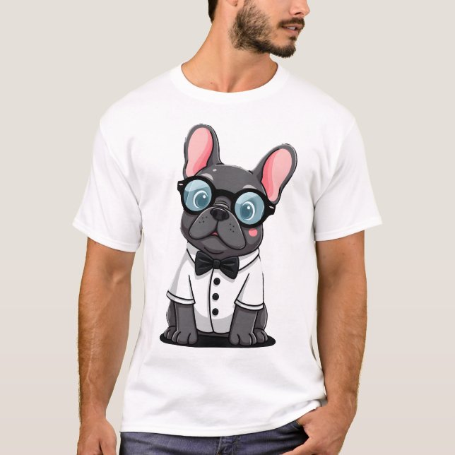 Frenchie The Gentlemen Copy (5) T-Shirt (Front)