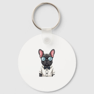 Frenchie The Gentlemen Copy (6) Keychain