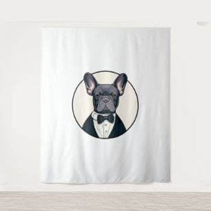 Frenchie The Gentlemen Tapestry