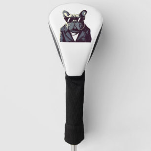 Frenchie The Party Man Golf Head Cover