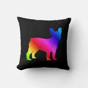 Frenchie    throw pillow