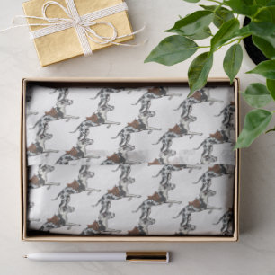 Frenchie tissue paper