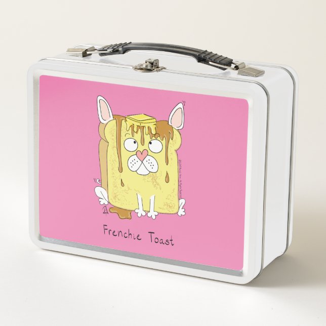 Frenchie Toast French Bulldog Lunch Box (Devant)