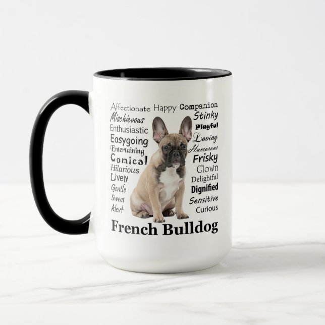 Frenchie Traits Mug (Left)