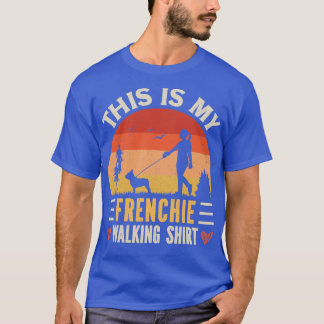 Frenchie Walking 1 T-Shirt