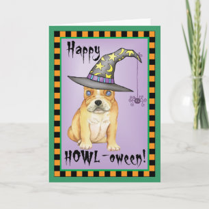 Frenchie Witch Card