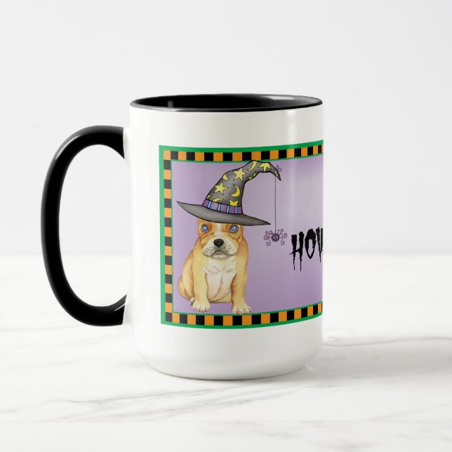 Frenchie Witch Mug (Left)