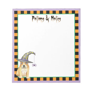 Frenchie Witch Notepad