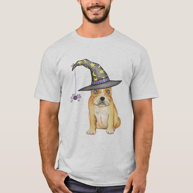 Frenchie Witch T-Shirt (Front)