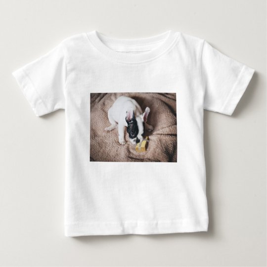 Frenchie With a Gift Baby T-Shirt
