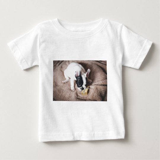 Frenchie With a Gift Baby T-Shirt