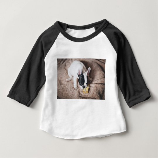 Frenchie With a Gift Baby T-Shirt