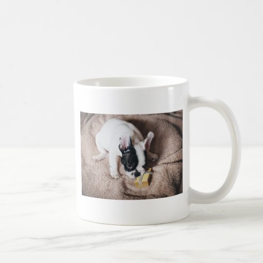 Frenchie With a Gift Coffee Mug