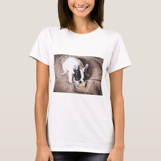 Frenchie With a Gift T-Shirt