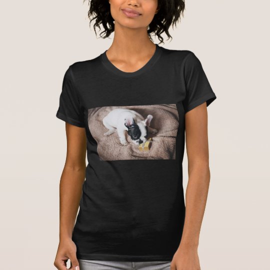 Frenchie With a Gift T-Shirt