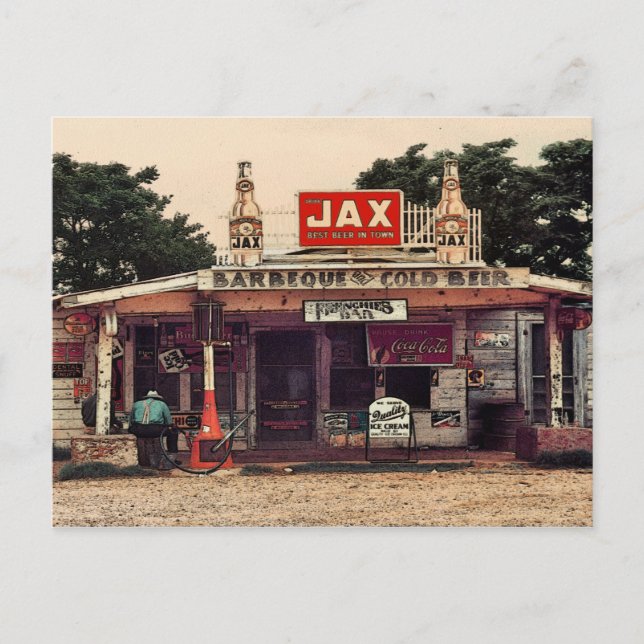 Frenchie's Bar Postcard (Front)