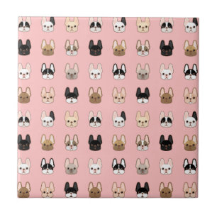 Frenchies Family Tile