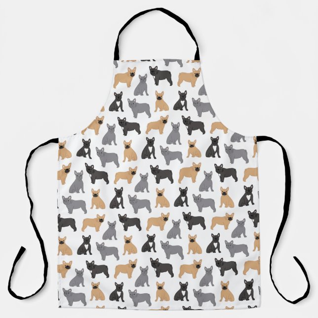 Frenchies French Bulldog - Pick Your Colour! Apron (Front)