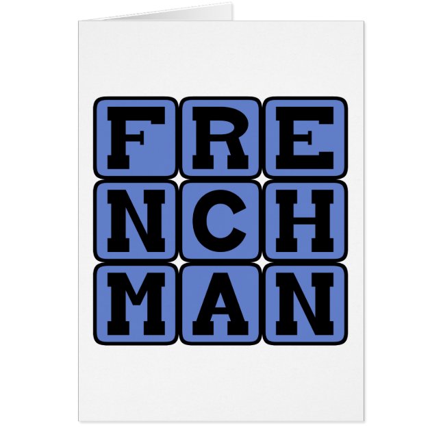 Frenchman, Nationality (Front)