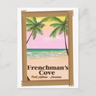 Frenchman's Cove Port Antonio, Jamaica Postcard