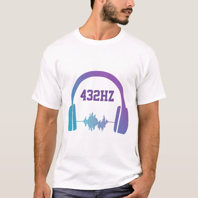 Fréquence de guérison de 432 hz T-Shirt (Devant)