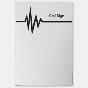 Frequency Line Post-It Notes Customize It.