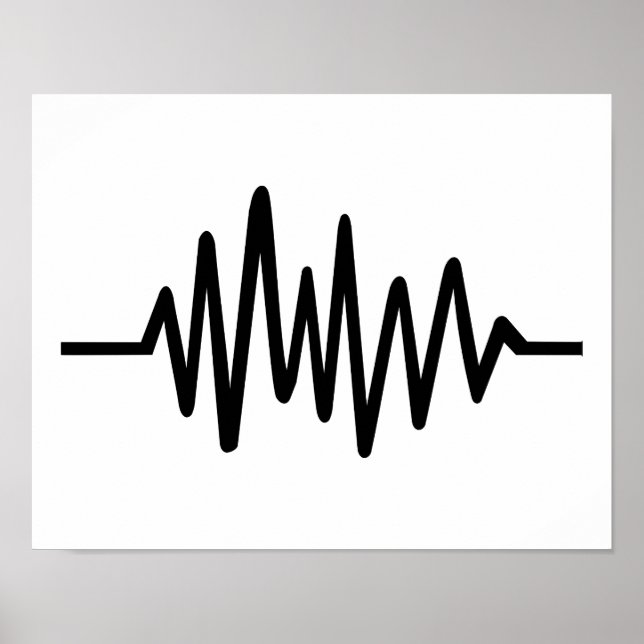 Frequency music pulse poster (Front)
