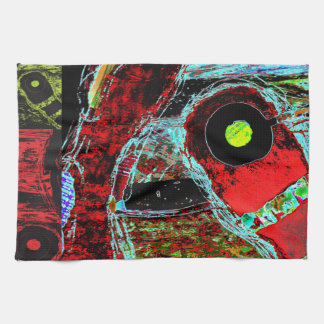 Frequency Serpent – Abstract Energy Compact Mirror Kitchen Towel