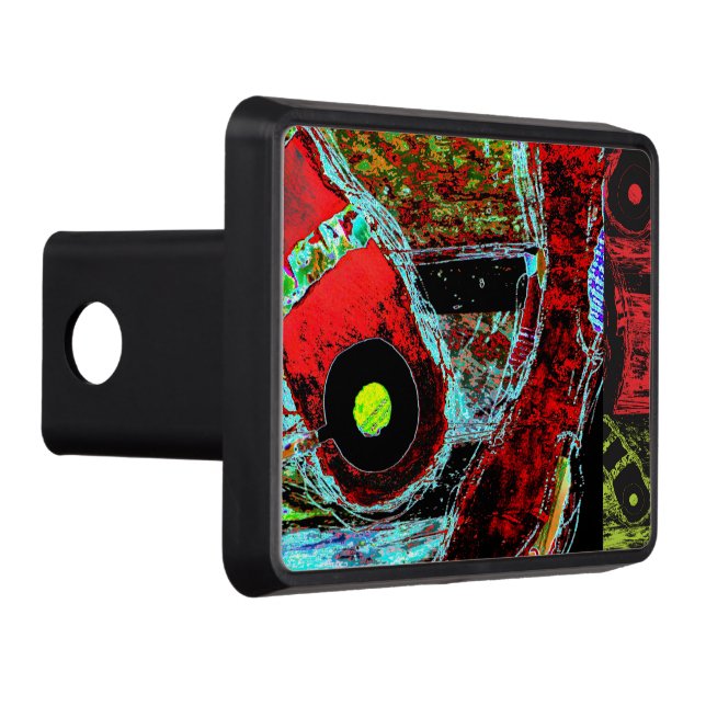 Frequency Serpent –  Abstract Trailer Hitch Cover (Right)