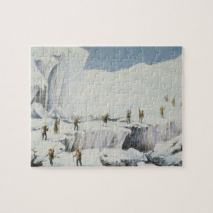 Frequent Appearance of the Ice with Bridges of Sno Jigsaw Puzzle