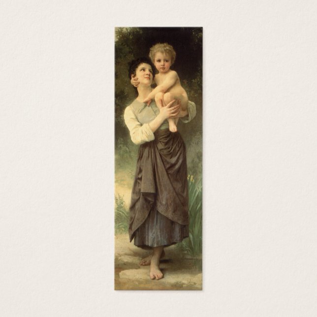 Frère et soeur par William Adolphe Bouguereau (Devant)
