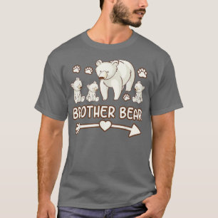 frère porter un tshirt 3 petits, frère ours tshirt