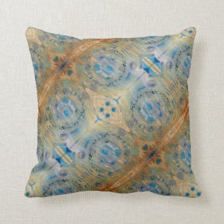 Frères d'indigo - coussin d'art