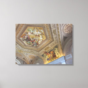 Fresco Ceiling Painting Canvas Print