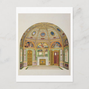 Fresco decoration in the Summer House of Buckingha Postcard