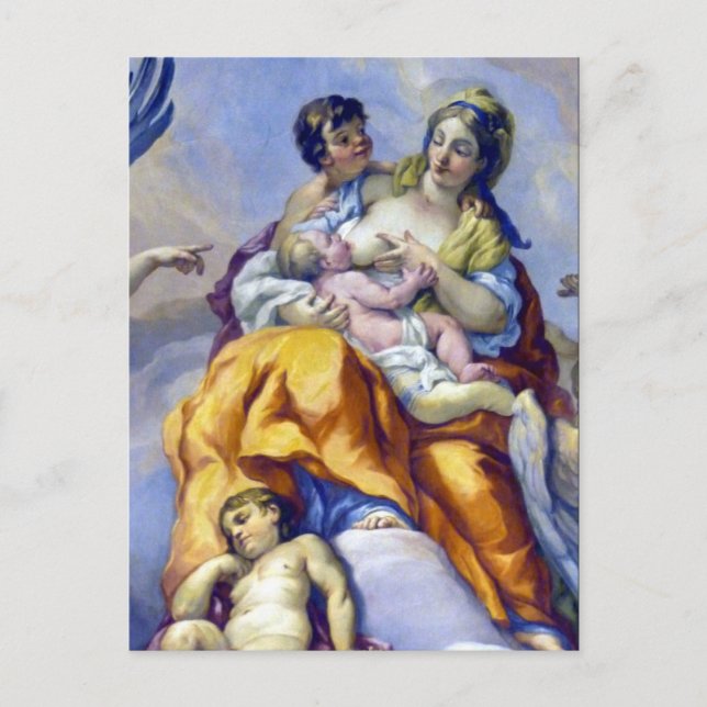fresco mother postcard (Front)