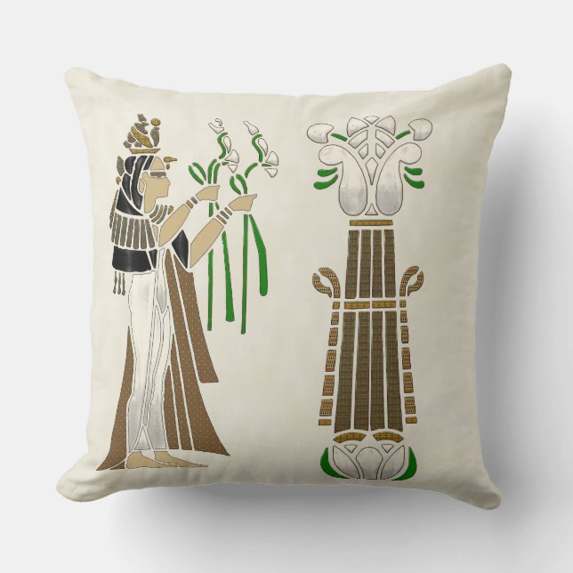 Fresco Throw Pillow (Front)