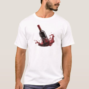 Fresh ABSTRACT WINE Artistic Expression T-Shirt